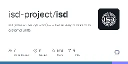 GitHub - isd-project/isd: isd (interactive systemd) — a better way to work with systemd units