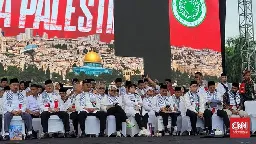 Daftar Tokoh Ikut Aksi Bela Palestina di Monas, Puan hingga Anies