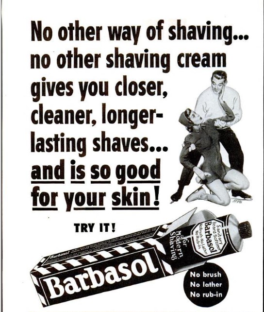 Interesting ad from the 1950's