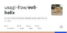 GitHub - usagi-flow/evil-helix: An experimental fork to bring the Helix editor to the evil side