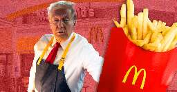 Trump Roasted by McDonald’s Staff: ‘Where’s His Hairnet?’