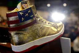 Trump sneaker manufacturer sues over knockoffs