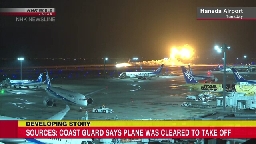 Source: Coast Guard aircraft ordered to hold short of runway | NHK WORLD-JAPAN News