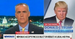 During Trump Interview, Newsmax Runs Disclaimer About 2020 Election Results Being ‘Legal and Final’