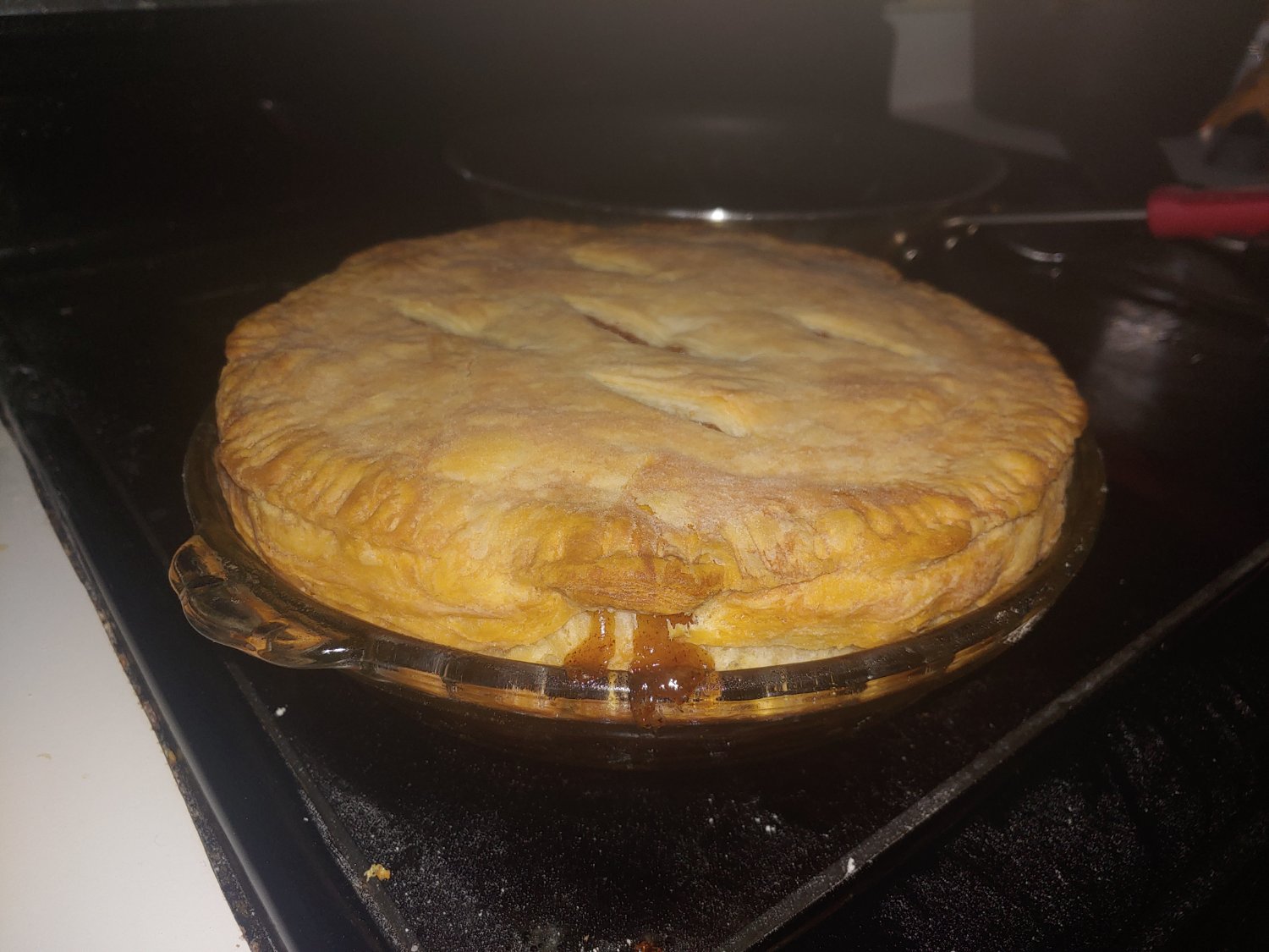 The last apple pie I made