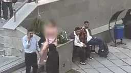 Female Iranian student arrested after stripping off in public