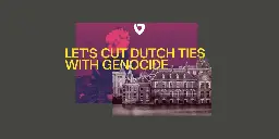 BREAKING &#8211; Dutch and Palestinian NGOs sue Dutch state for failing to prevent genocide in Gaza and to ensure Israel respects international law