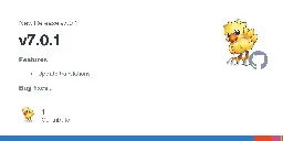Release v7.0.1 · Chocobozzz/PeerTube