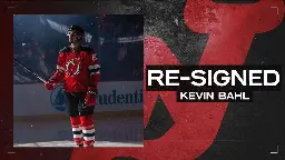 Bahl Re-Signs with Devils, Inks Two-Year Contract | RELEASE