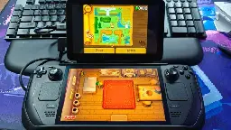 Steam Deck modder builds custom 'Nintendo 3DS console' by adding second screen