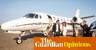 Private jets are awful for the climate. It’s time to tax the rich who fly in them | Private flights pollute up to 14 times more than commercial ones – yet are taxed less. Let’s change that