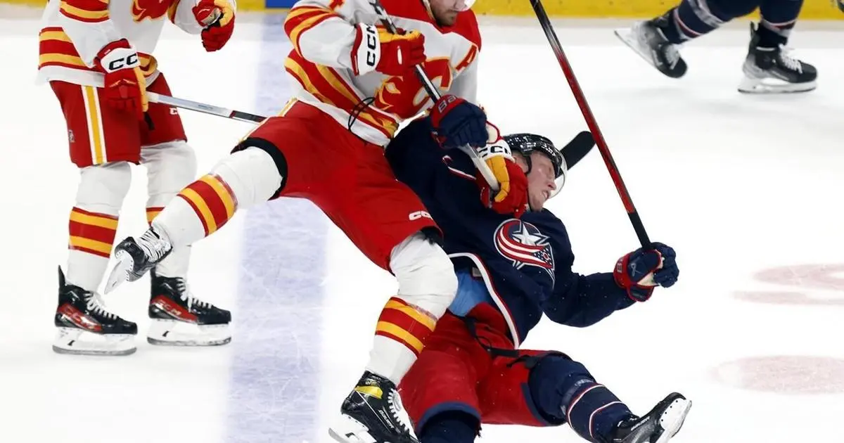 NHL suspends Flames' Andersson 4 games for charging