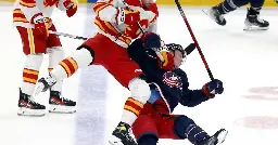 NHL suspends Flames' Andersson 4 games for charging