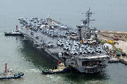 Chinese students arrested over drone footage of U.S. aircraft carrier