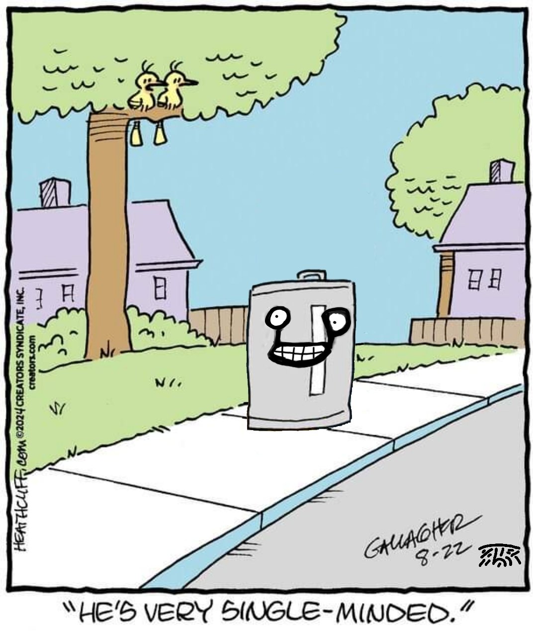 Heathcliff without Heathcliff 8/22/2024