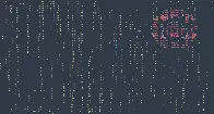 animatrix: ascii animation + matrix effect in a terminal window