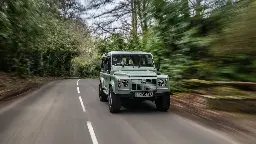 Land Rover EV conversion packs in-wheel motors, weighs same as original