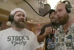 Lane Johnson says there’s another Eagles Christmas album in the works