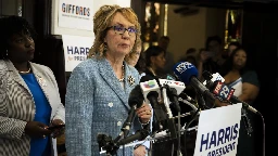 Gabrielle Giffords stumps for Kamala Harris in Pennsylvania as campaign for running mate takes shape