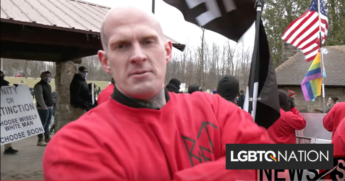 Citizens scare anti-LGBTQ+ neo-Nazi leader &amp; his “training camp” out of town