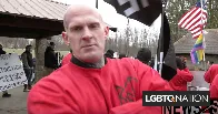 Citizens scare anti-LGBTQ+ neo-Nazi leader &amp; his “training camp” out of town