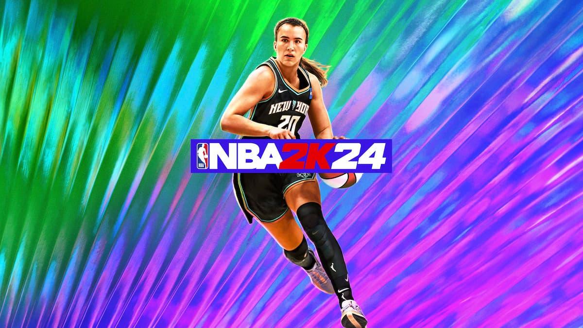 Sabrina Ionescu graces the WNBA cover for NBA 2K24