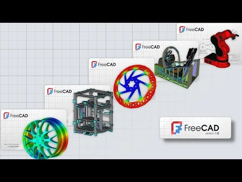 FreeCAD Version 1.0 Released