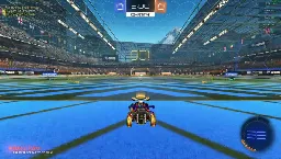 Rocket League almost best solo start #linuxgaming #rocketleague