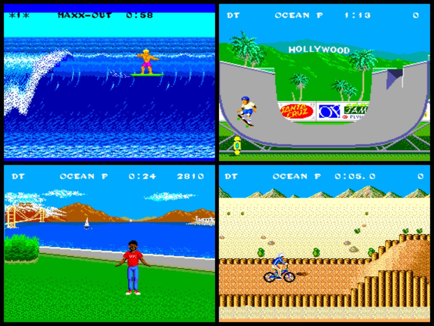 The Sega Master System of California Games