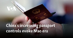 China's increasing passport controls evoke Mao era