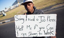 Unemployment keeps SA jobless rate above 20% since 2000