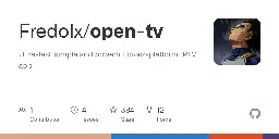 GitHub - Fredolx/open-tv: Ultra-fast, simple and powerful cross-platform IPTV app