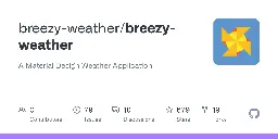 GitHub - breezy-weather/breezy-weather: A Material Design Weather Application