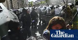 Coup attempt in Bolivia reportedly under way as army and police storm palace