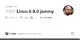 Linux 6.8.0 jammy by mmstick · Pull Request #301 · pop-os/linux