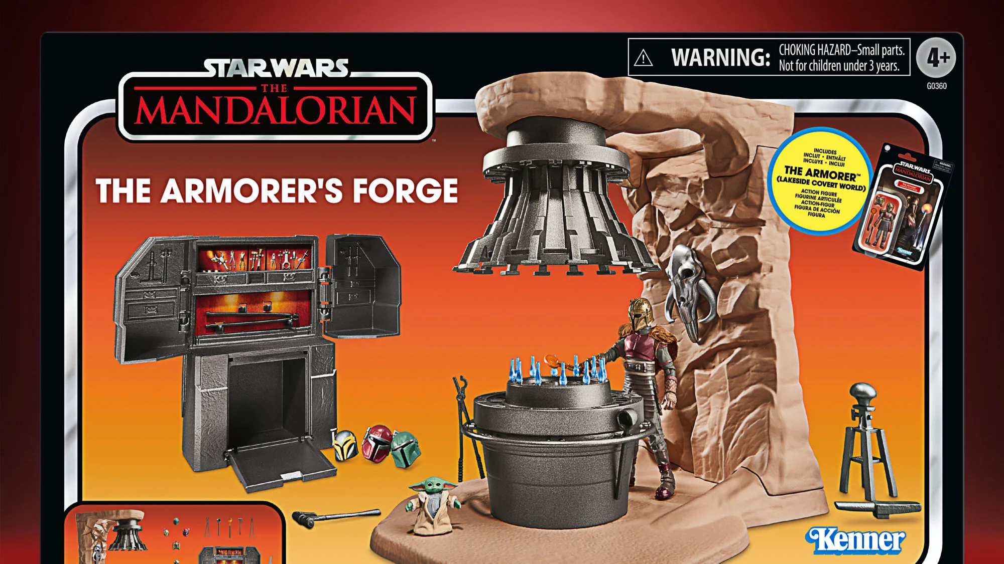 Enter The Armorer’s Forge with Hasbro New The Mandalorian Playset