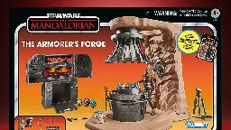 Enter The Armorer’s Forge with Hasbro New The Mandalorian Playset