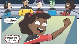 Preview: The Cerritos Crew Starts A New Comic Book Adventure In First Issue Of ‘Star Trek: Lower Decks’