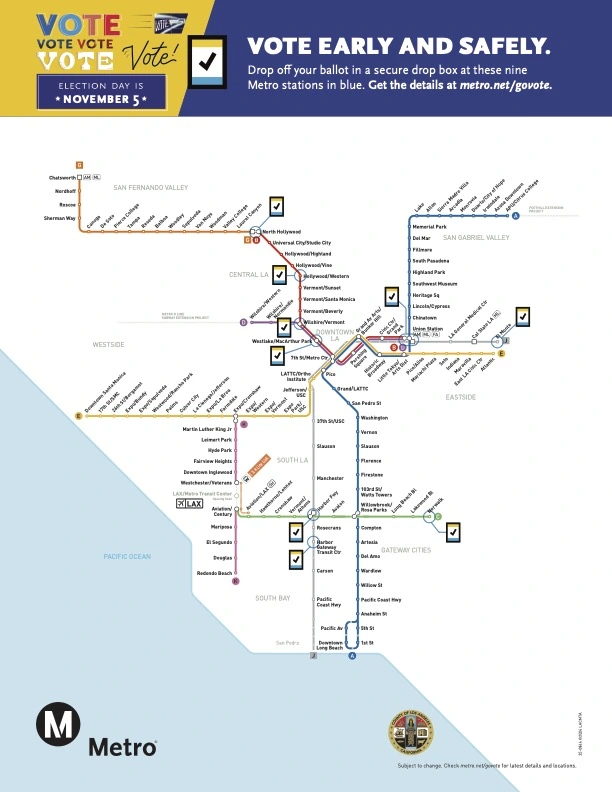 Ride Metro for FREE on Election Day: Tuesday November 5  | The Source