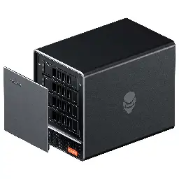 AOOSTAR WTR PRO AMD Ryzen 7 5825u 4 Bay Nas Mini PC, support 2.5/3.5''