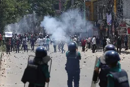 19 more die in Bangladesh clashes as student protesters try to impose a 'complete shutdown'