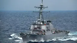 American Fighter Downs Houthi Missile Heading Toward USS Laboon