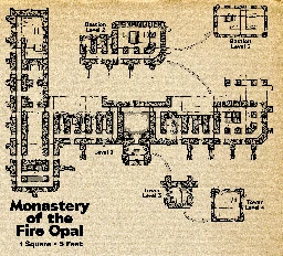 Monastery of the Fire Opal – Upper Levels