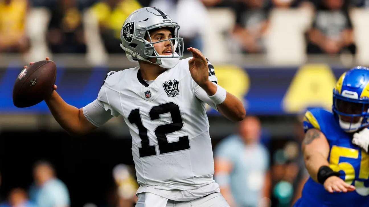 Raiders to start O'Connell at QB against Chiefs