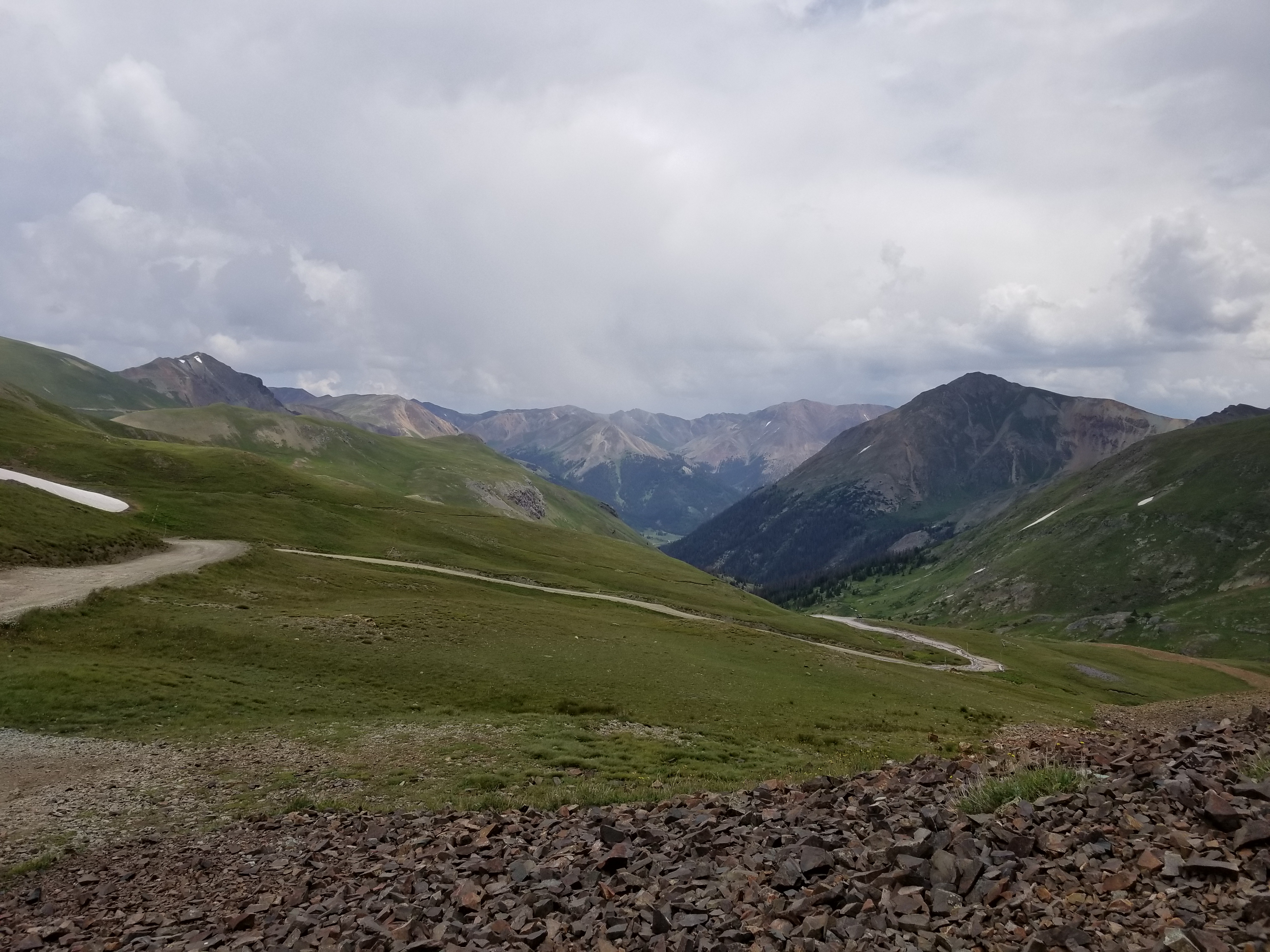 Hurricane Pass near Silverton, CO