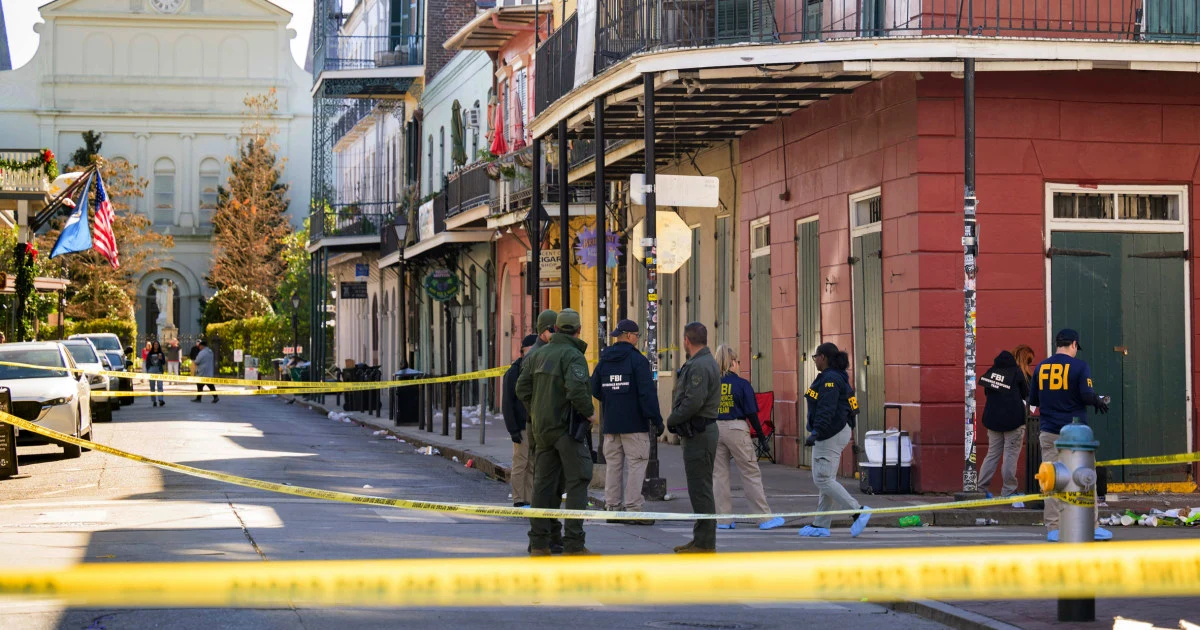 Suspect in New Orleans truck ramming attack identified as 42-year-old man