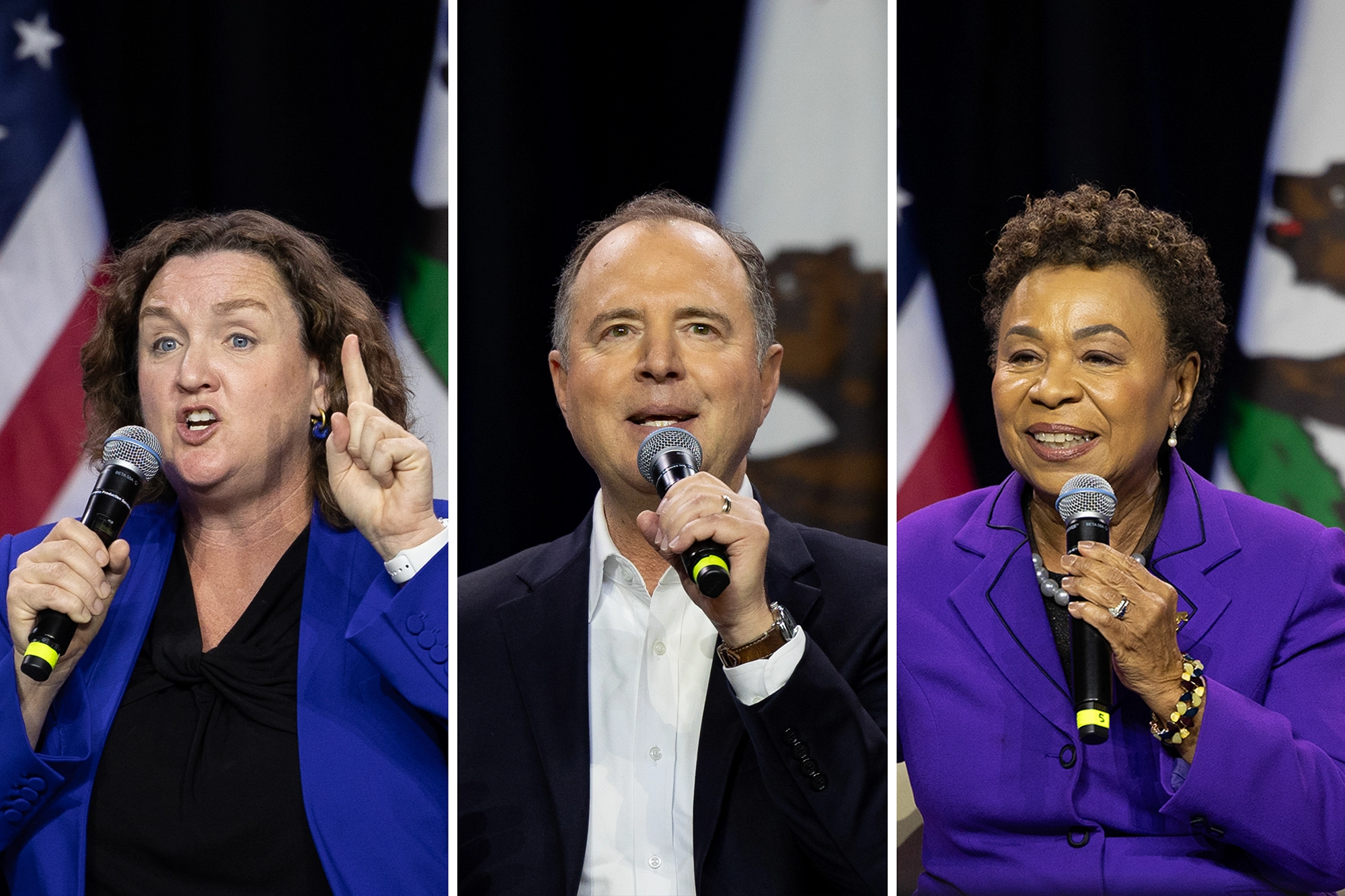 California Senate race: Debate night and corporate cash