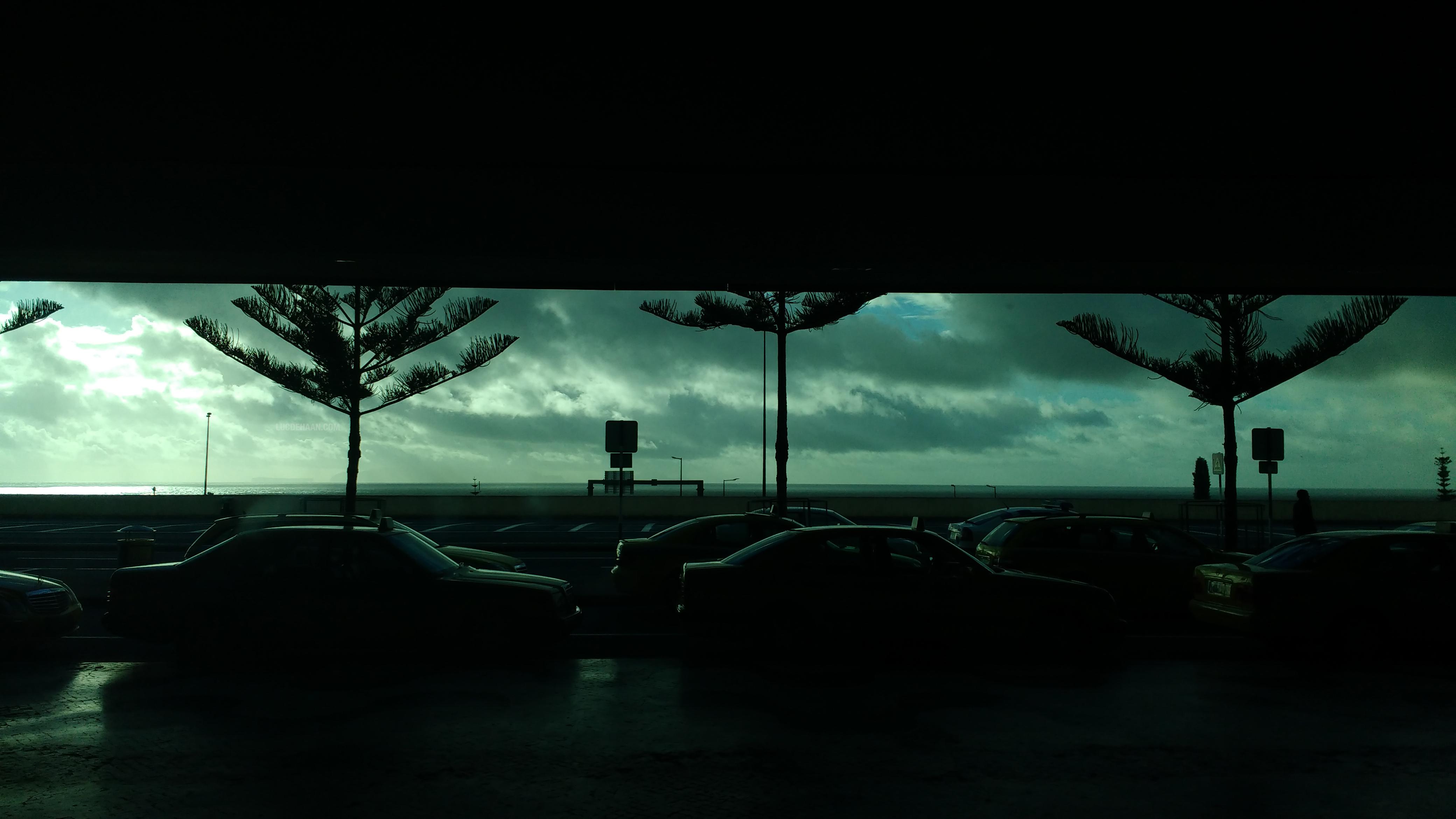 Airport Parking Lot at Madeira Island (OC)