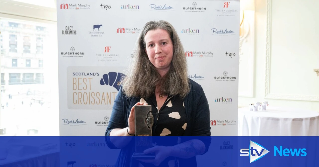 Glasgow baker wins first-ever title of 'Scotland's Best Croissant'