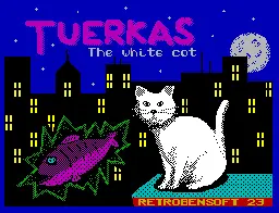 Tuerkas, the white cat by Retrobensoft